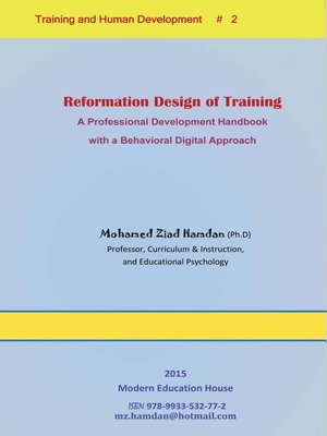 cover image of Reformation Design of Training : A Professional Development with a Behavioral Digital Approach